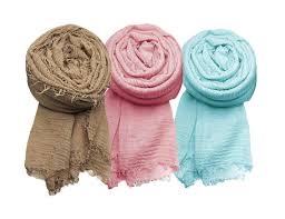 Crinkled Scarves